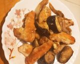 ★とりむね肉となすの炒め★作り方8写真