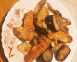 ★とりむね肉となすの炒め★作り方8写真