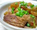 お肉がホロリ！大根とスペアリブのキムチ煮作り方6写真