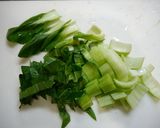 簡単！青梗菜の中華スープ作り方1写真