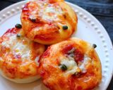 【基本イタリアン】1次発酵のみ☆ミニピザ作り方10写真