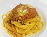 すりおろし野菜で本格ボロネーゼパスタ作り方6写真