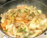 チャーハンの素で野菜あんかけうどん作り方5写真