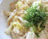 材料２つ♪５分！白菜＆豆腐とろとろ煮込み作り方10写真