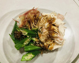 みょうがと蒸し鶏の和え物☆作り方3写真