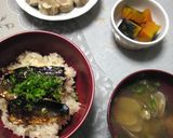 蒲焼きのせ♪ウマウマさんまご飯作り方7写真