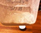 ☆自家製レーズン酵母☆を使った中種作り方3写真