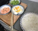 鮭と卵と枝豆のカレー作り方11写真