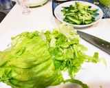 クリチ大好き☆サーモンとエビの生春巻き作り方2写真
