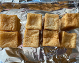 おうち居酒屋！厚揚げの明太チーズ焼き作り方1写真
