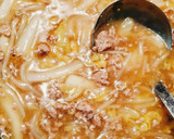 白菜とひき肉のとろとろ煮作り方5写真