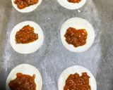 ギョーザの皮でミルフィーユオーブン焼き作り方4写真