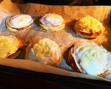 ギョーザの皮でミルフィーユオーブン焼き作り方7写真