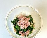 ヘルシーで美味しい【ほうれん草の豆腐和え作り方5写真