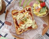冷凍作りおきトースト！チリコン玉ねぎ作り方6写真