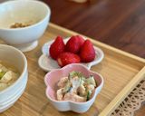 カルディいぶりがっこタルタルで簡単サラダ作り方6写真
