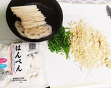 蓮根のはさみ揚げ甘酢だれ作り方1写真