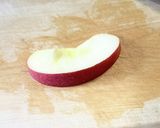超ミニミニりんごのうさぎ（おまけの扇）作り方2写真