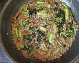 ぱぱっと☆簡単美味しい小松菜丼♪作り方3写真