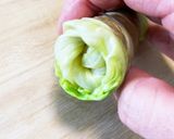 野菜シートで簡単ロール春キャベツ作り方4写真