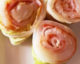 野菜シートで簡単ロール春キャベツ作り方5写真
