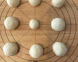 ひな祭りに★すみっこぐらし３色だんごパン作り方9写真