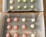 ひな祭りに★すみっこぐらし３色だんごパン作り方21写真