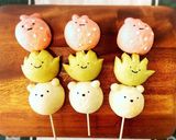 ひな祭りに★すみっこぐらし３色だんごパン作り方27写真