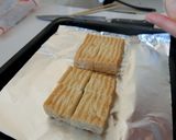超簡単♪厚揚げ明太子マヨ焼き作り方1写真