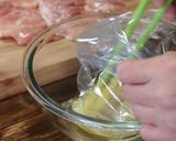 漬けて焼くだけ！ハニーマスタードチキン作り方3写真