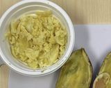 チーズ&さつまいもトースト作り方1写真
