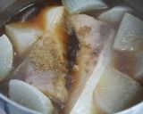 山椒でさっぱり！ぶりと大根の簡単煮♪作り方5写真