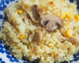 炊飯器でマッシュルーム缶のカレーピラフ！作り方5写真