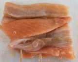 鮭ハラスの大葉ゴマ味噌焼作り方4写真
