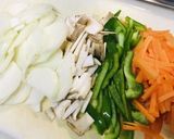 調味料１つ！豚肉のお好み炒め☆作り方1写真