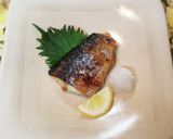 グリルパンの塩サバ焼きです。作り方3写真