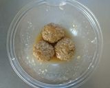 レンジで簡単☆お弁当に・和風ハンバーグ。作り方7写真