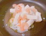 蟹味噌クリームパスタ作り方2写真