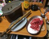 ＜軍隊調理法＞ 牛肉佃煮作り方1写真