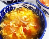 トマトと玉子の中華スープ作り方6写真