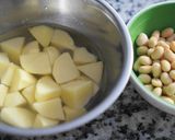 レバーとお豆、じゃが芋のケチャップ風味作り方2写真
