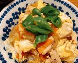 鶏胸肉で☆シンプル親子丼作り方7写真