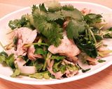 ワインに合う♪豚肉とパクチーの炒めもの作り方10写真