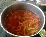 外ごはん　ツナとトマトのチーズパスタ作り方4写真