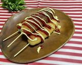 米粉deのびーる♡かむチーズハットグ作り方9写真