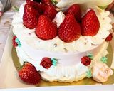 ベルと薔薇のバースデーケーキ♡作り方13写真