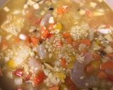 シーフードカレーピラフ／ホワイトソース添作り方10写真