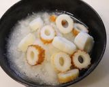 おろし大根に竹輪をチョイと混ぜた副菜作り方3写真