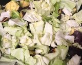 さつまいもとキャベツの味噌バタ炒め作り方6写真