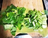 絶品⸝⋆小松菜と根菜のシーチキン和え⸝⋆作り方1写真